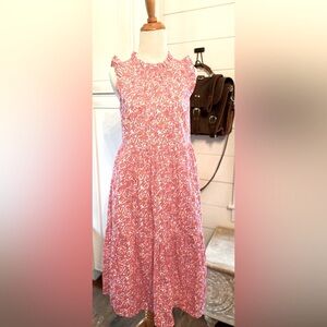 COPY - JCrew Midie Tiered Floral Ruffle Dress